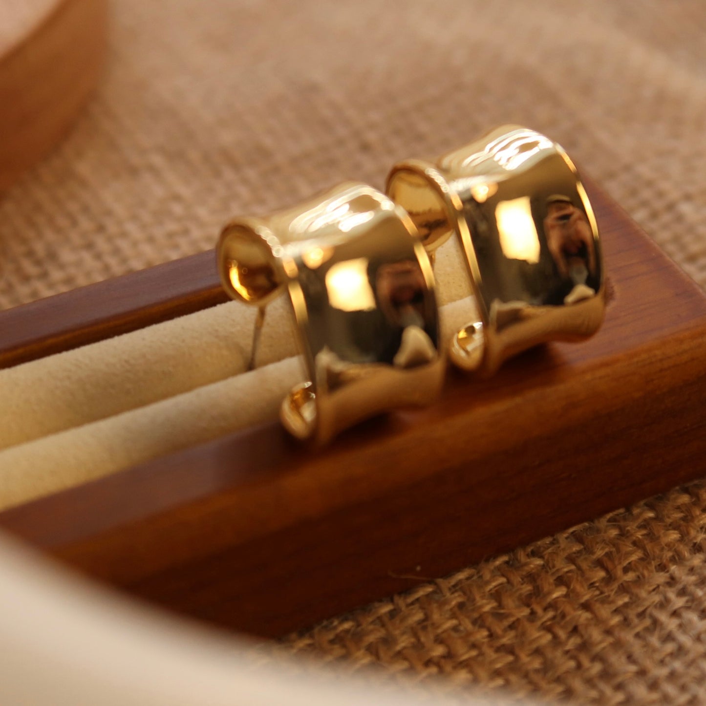 C-shape Arched Earrings