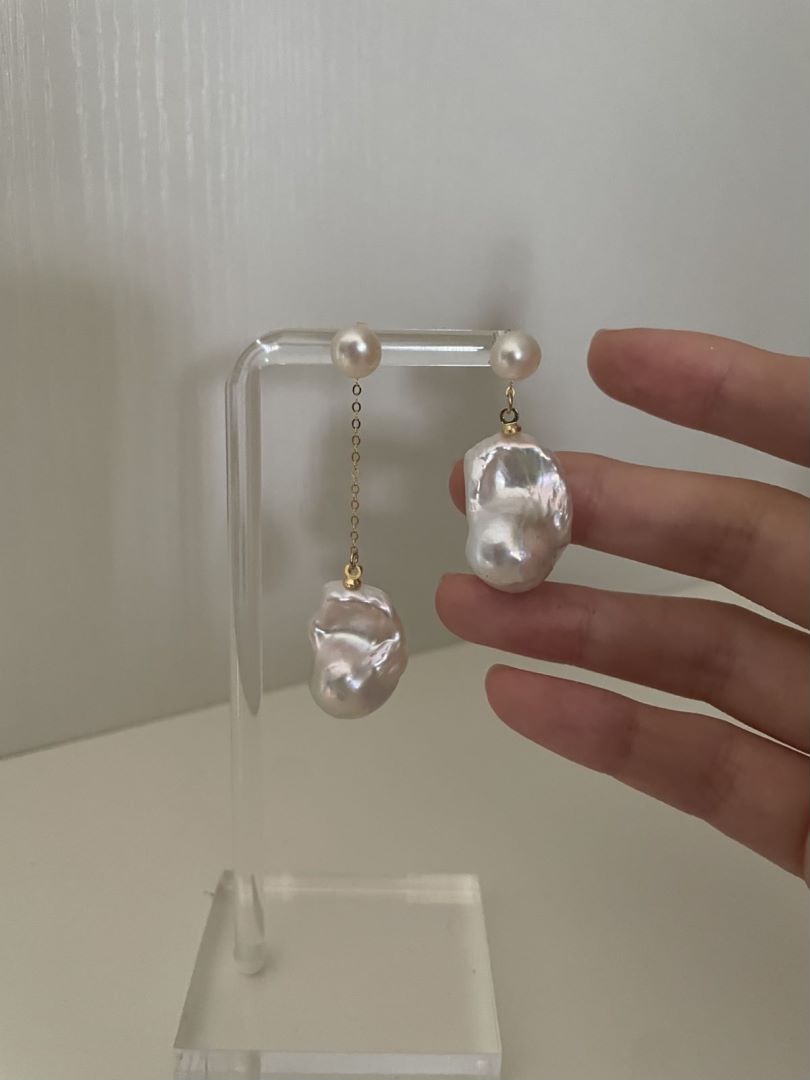 Aurora Baroque Pearl Earringsze