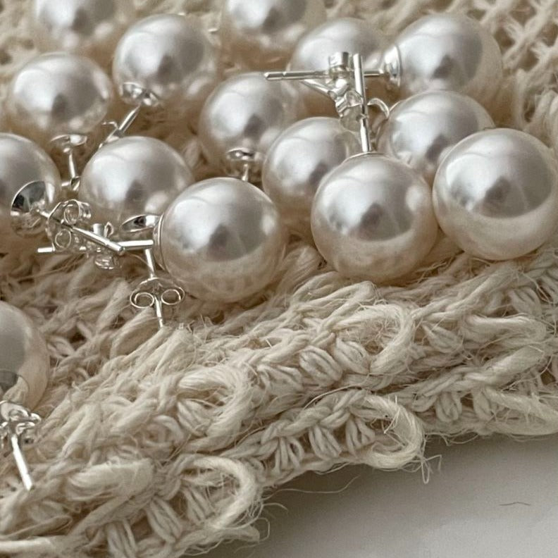 The Basics: Swarovski Crystal Pearl Earrings