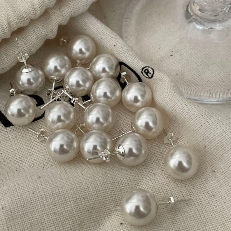 The Basics: Swarovski Crystal Pearl Earrings
