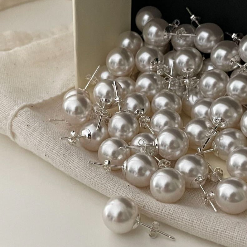 The Basics: Swarovski Crystal Pearl Earrings
