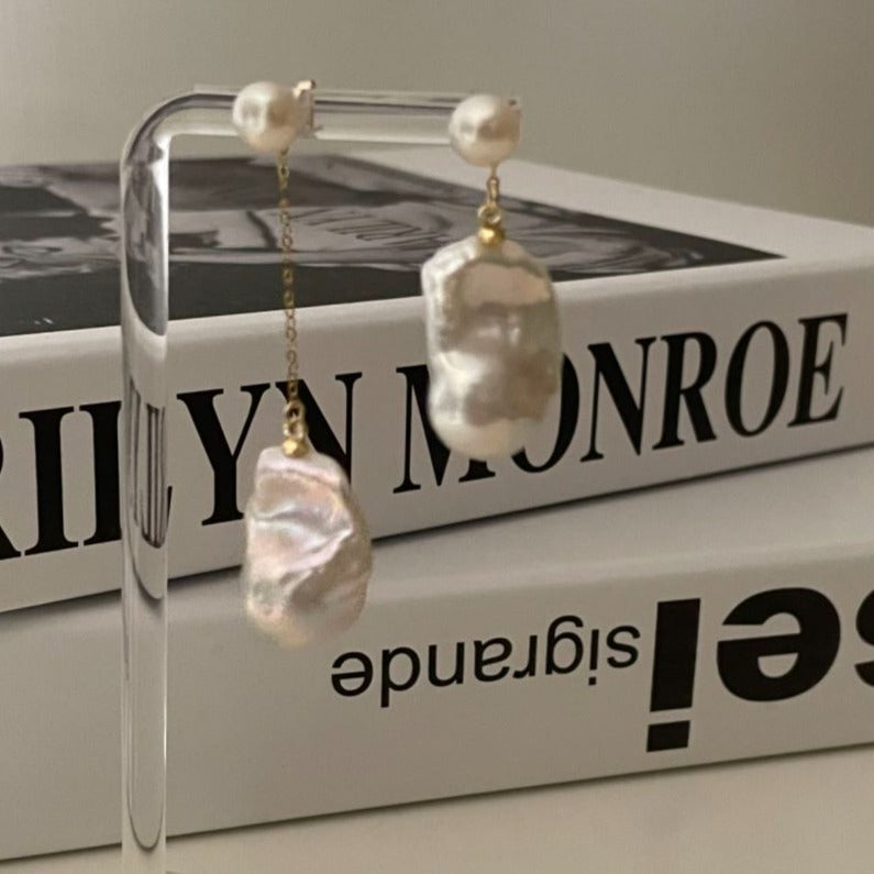 Aurora Baroque Pearl Earringsze