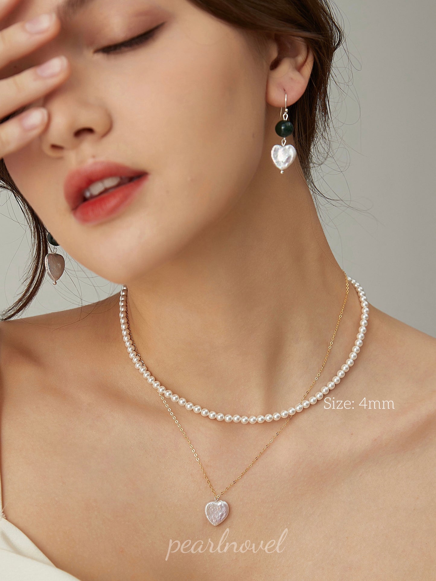 The Basics: Swarovski Crystal Pearl Necklace