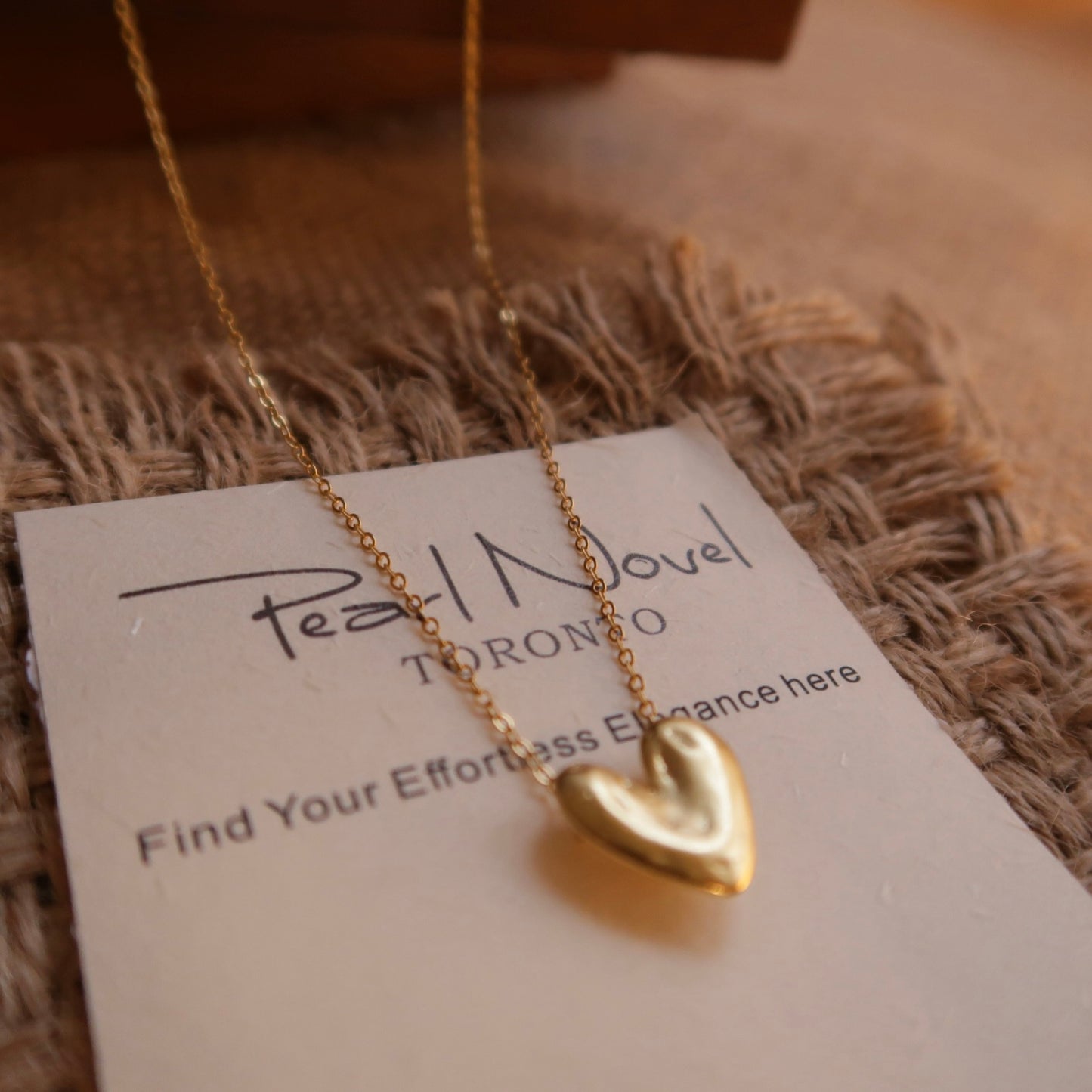 Golden Heart Necklace