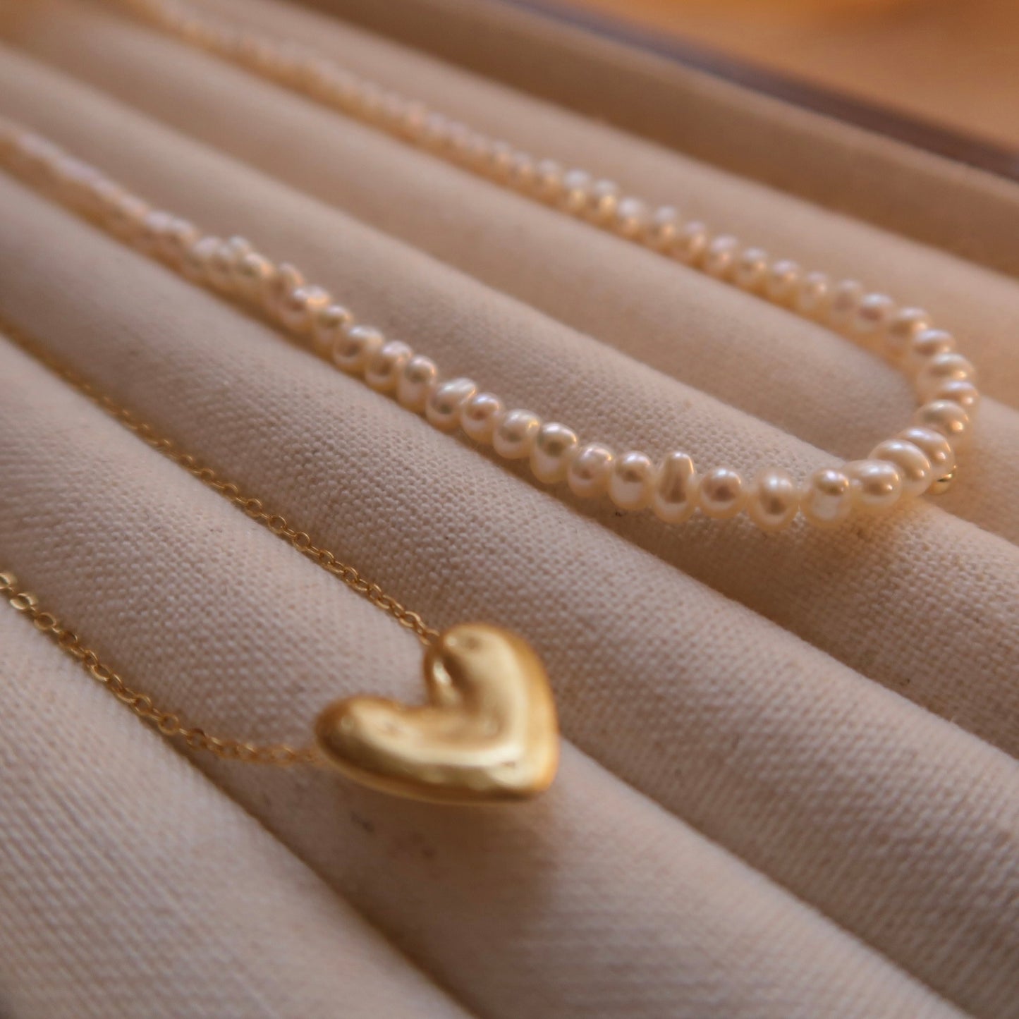 Golden Heart Necklace