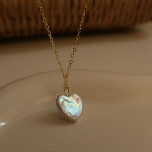 Heartstrings Serenade Baroque Pearl Necklace