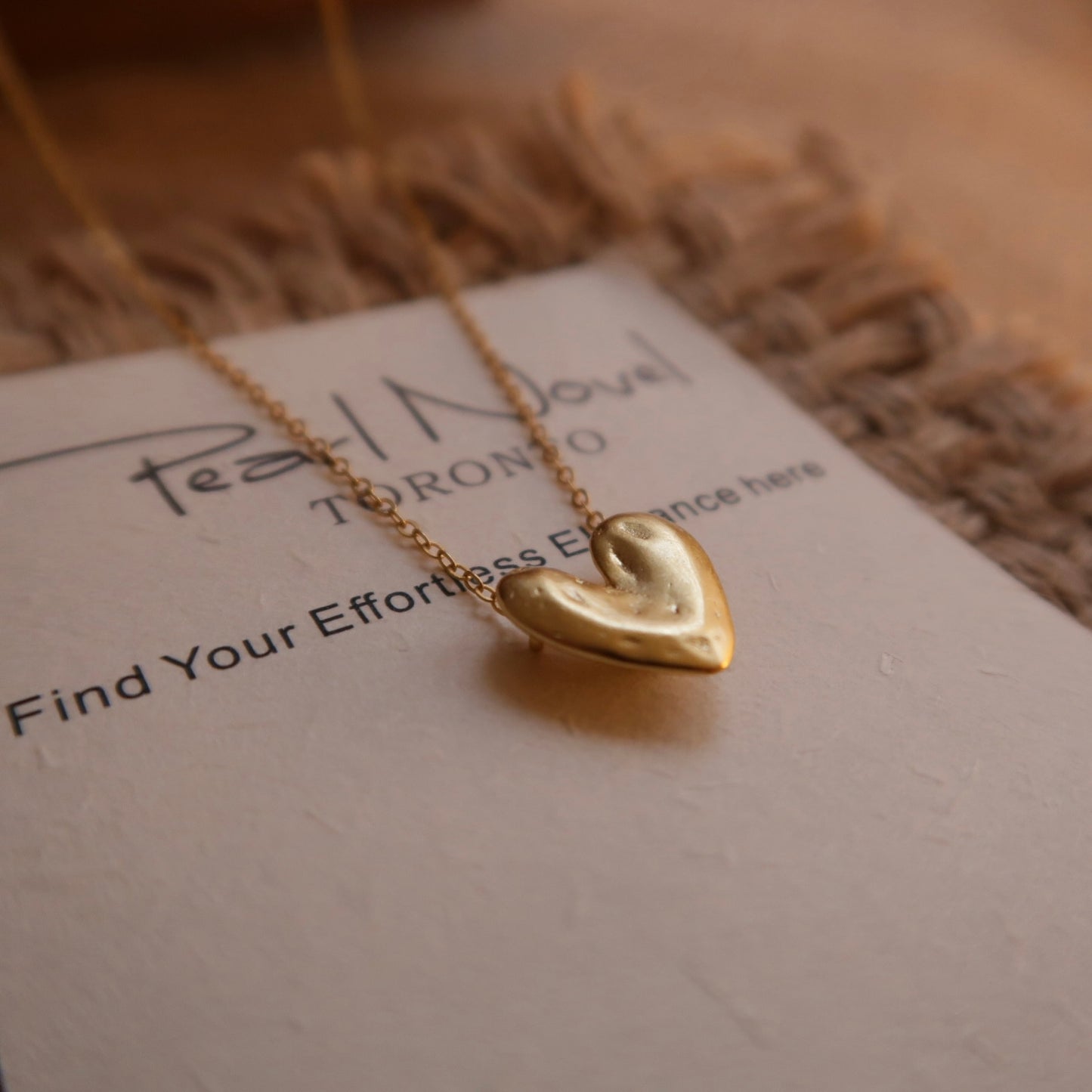 Golden Heart Necklace