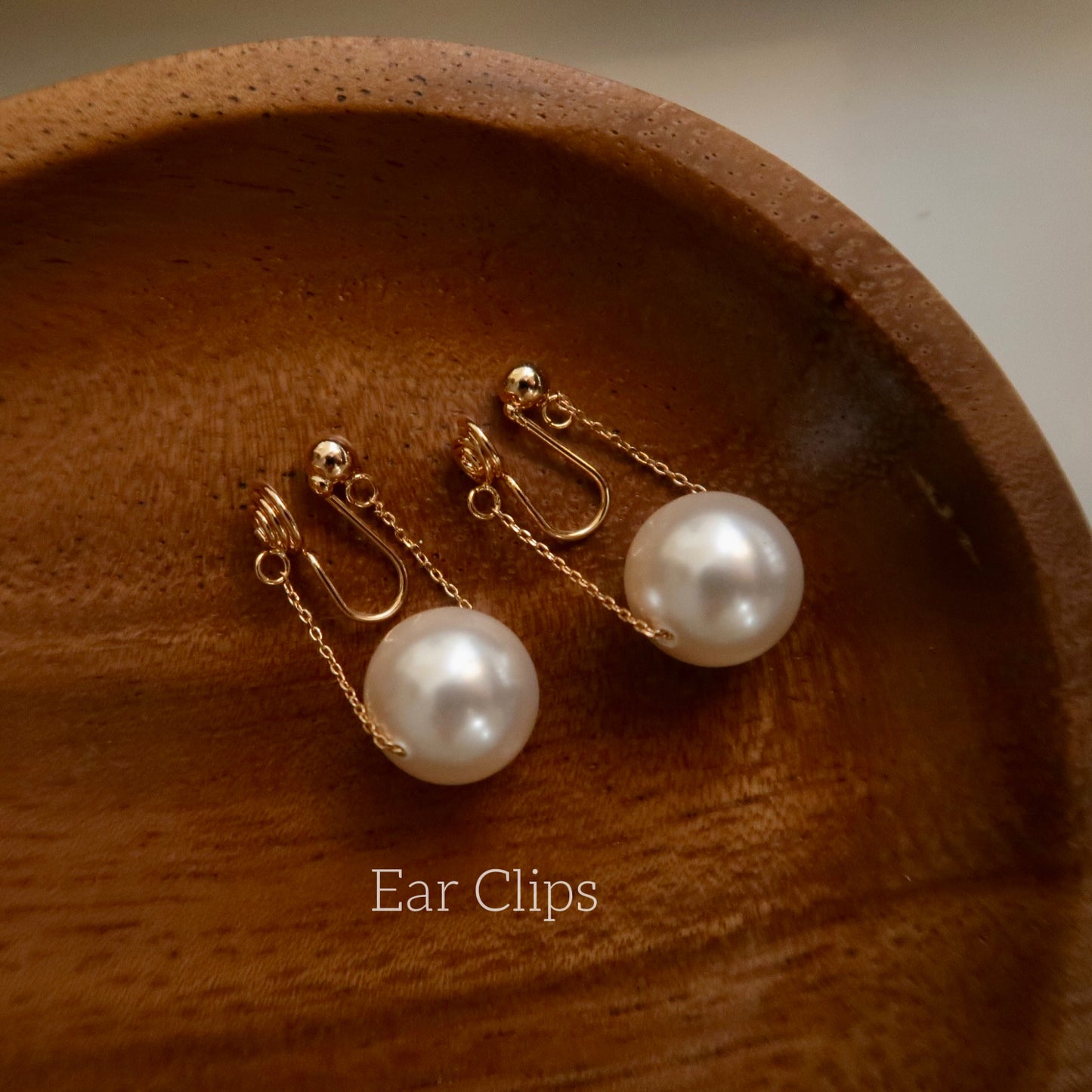 Golden Radiance Swarovski Pearl Ear Drops