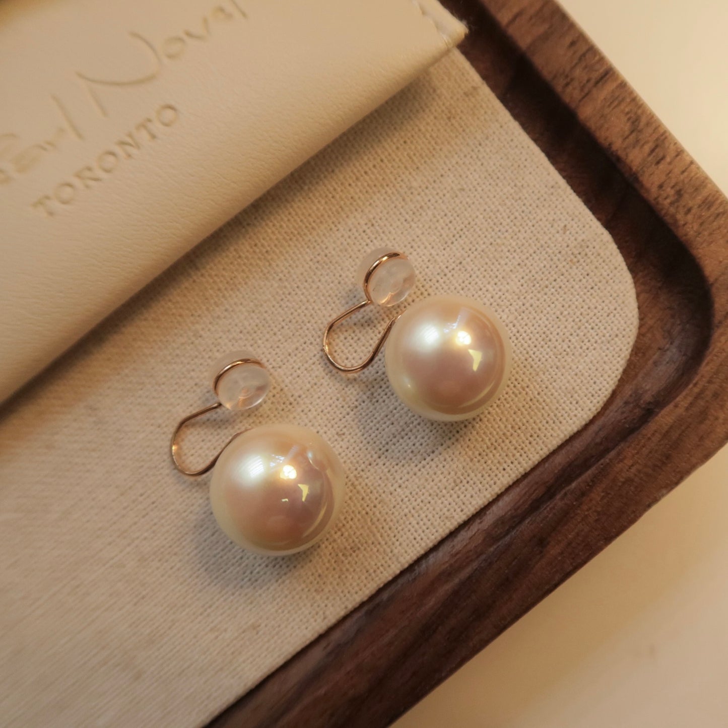 The Basics: Swarovski Crystal Pearl Earrings