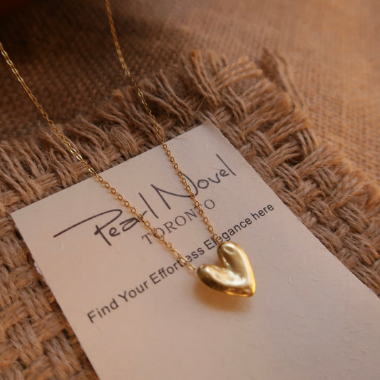 Golden Heart Necklace