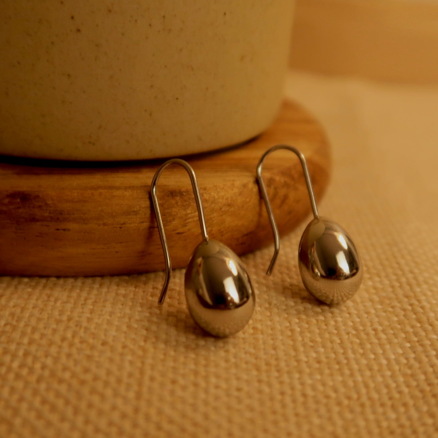 Minimalist Silver Ear Drops