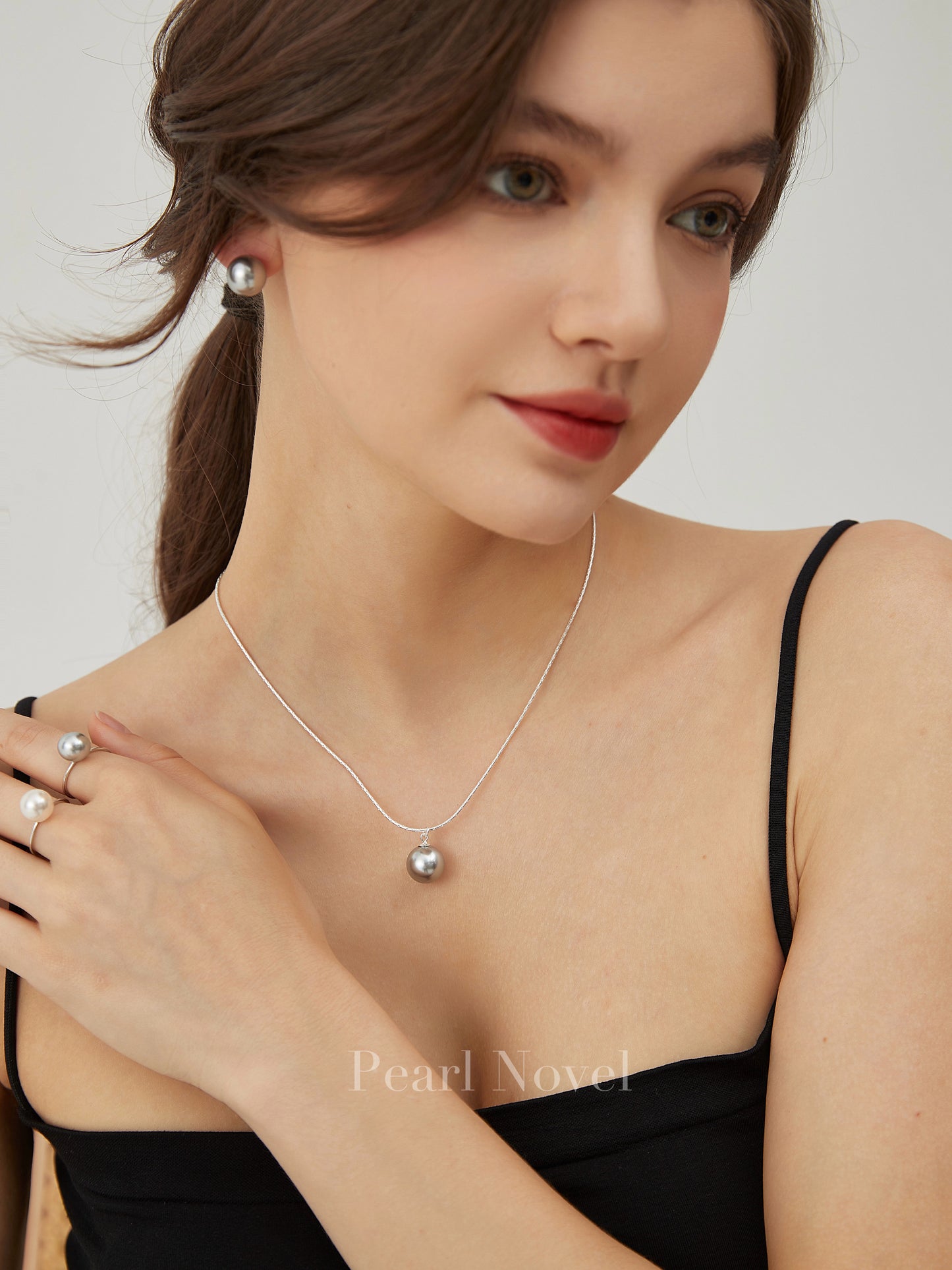 Classic Swarovski Pearl Necklace