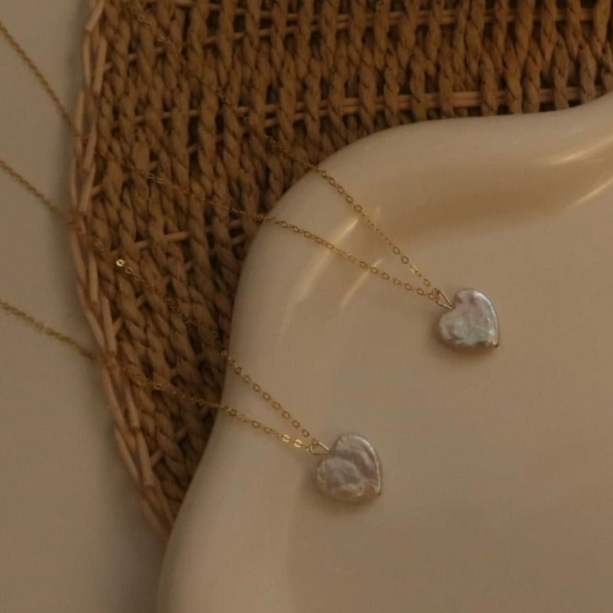 Heartstrings Serenade Baroque Pearl Necklace