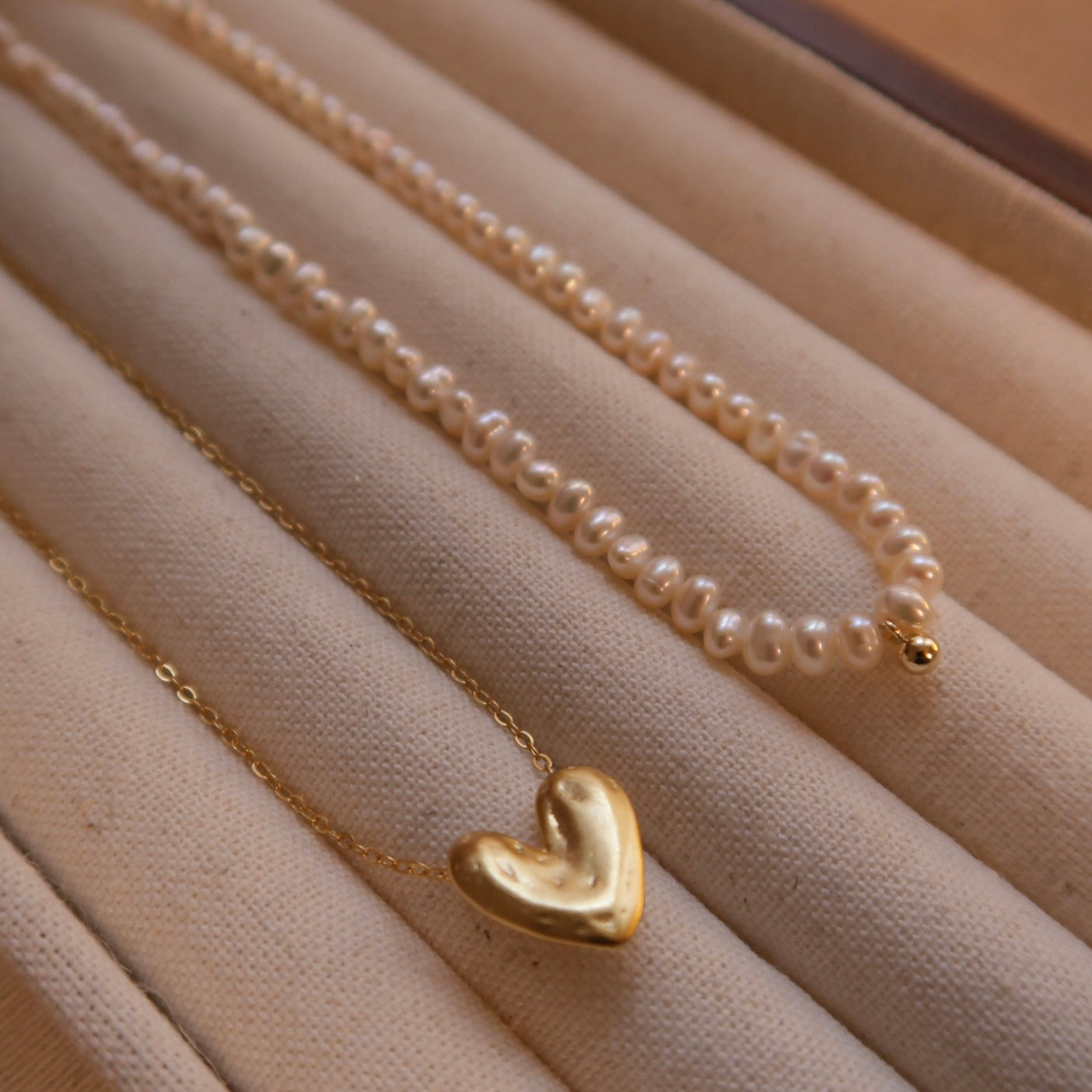 Golden Heart Necklace