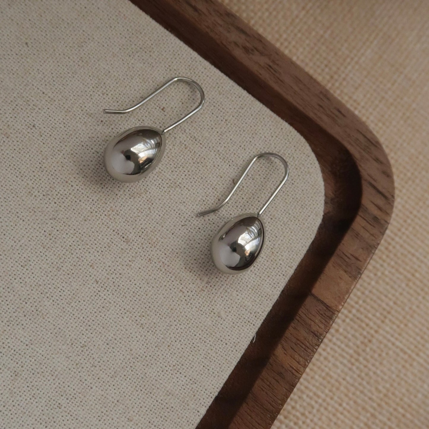 Minimalist Silver Ear Drops