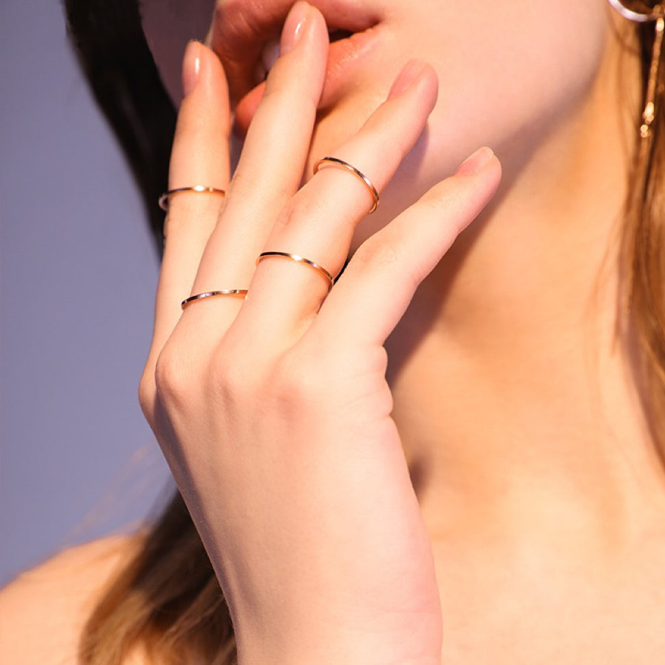 The Basics: 14K Gold Filled Rings