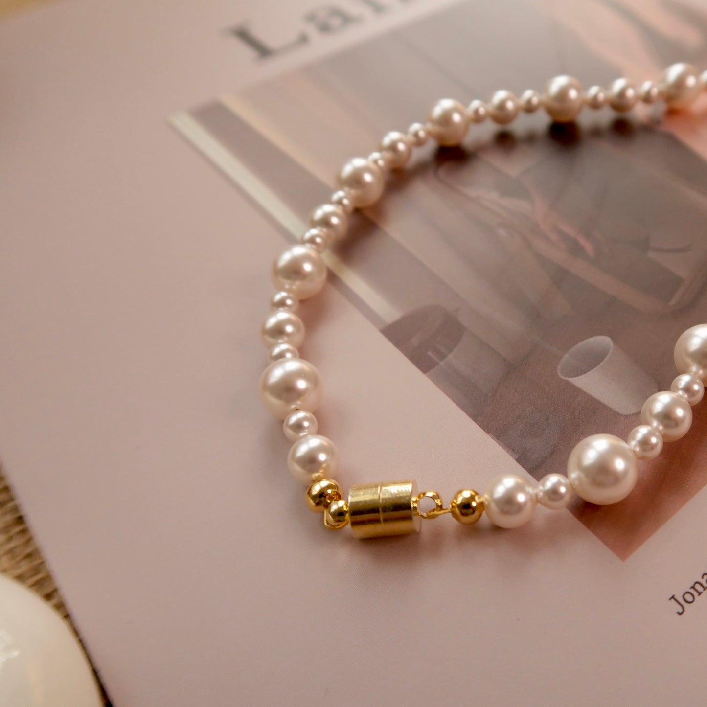 'Sunday Morning' Swarovski Pearl Necklace