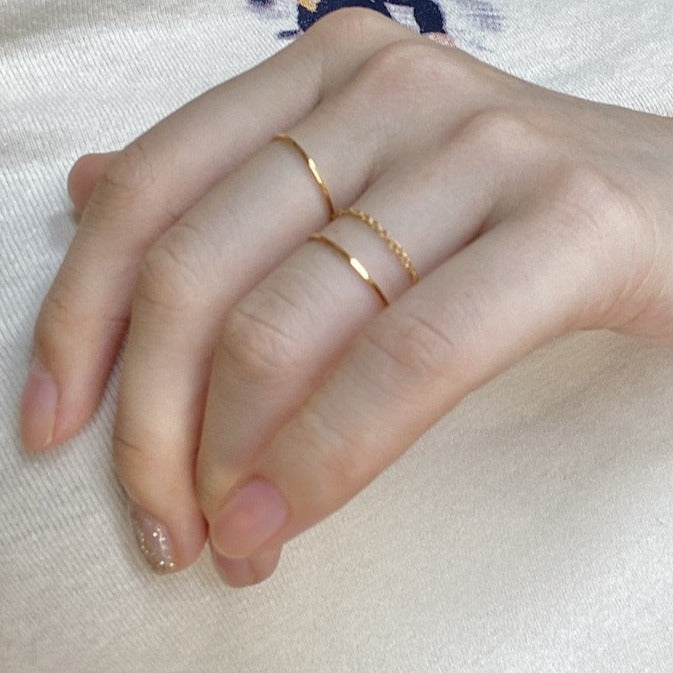 The Basics: 14K Gold Filled Rings