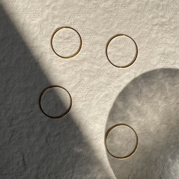 The Basics: 14K Gold Filled Rings