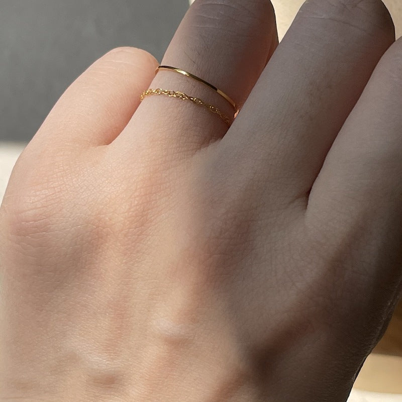 The Basics: 14K Gold Filled Rings