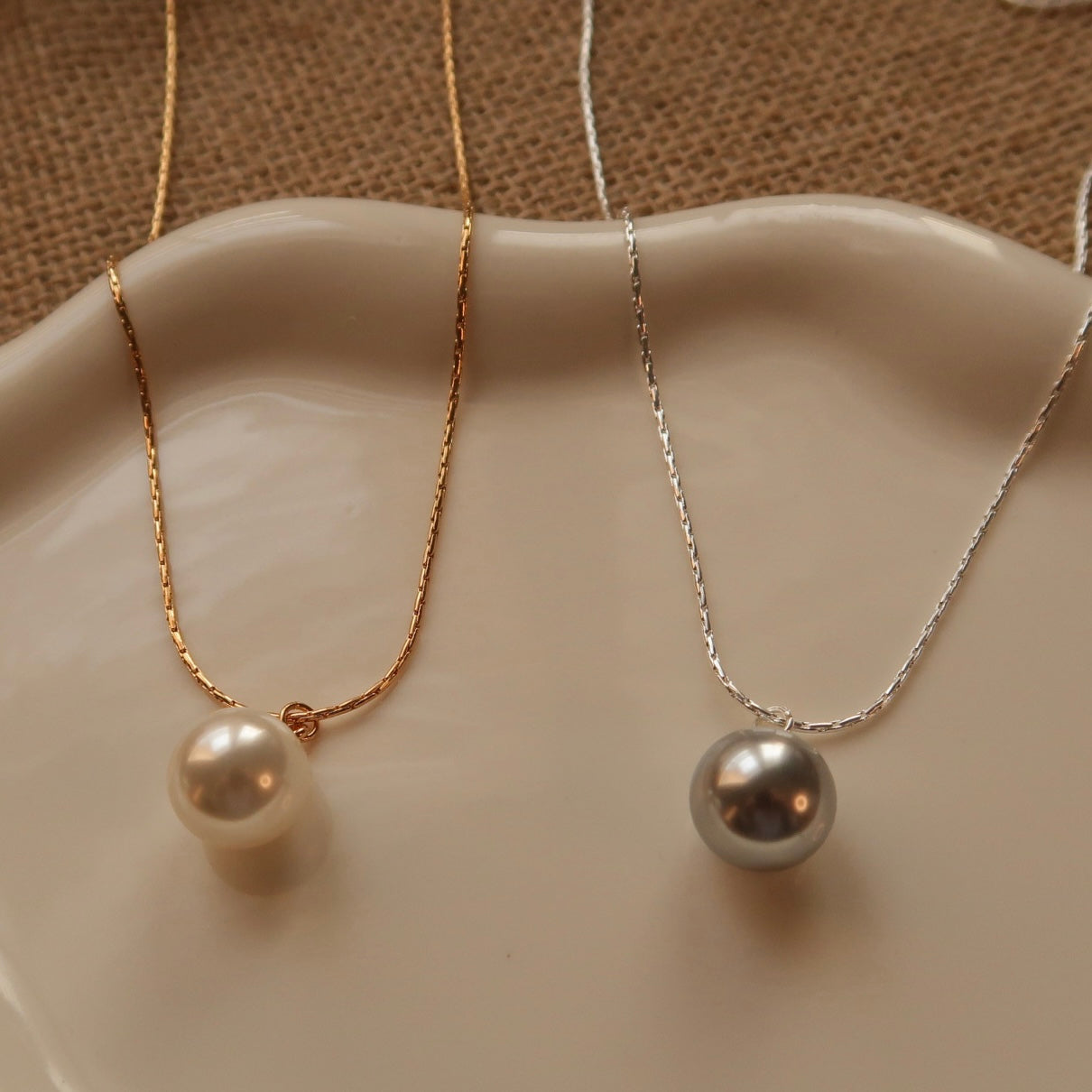 Classic Swarovski Pearl Necklace