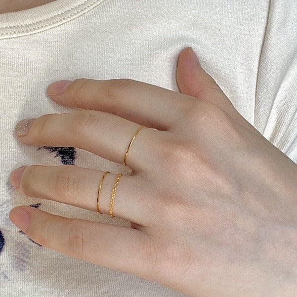 The Basics: 14K Gold Filled Rings