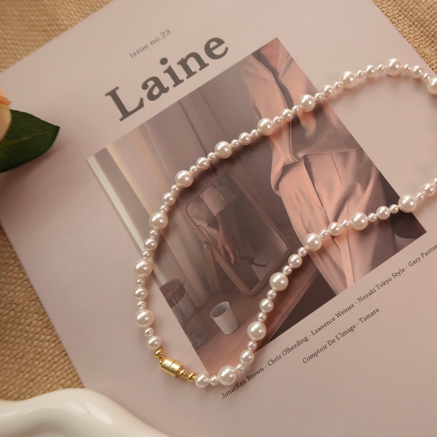 'Sunday Morning' Swarovski Pearl Necklace