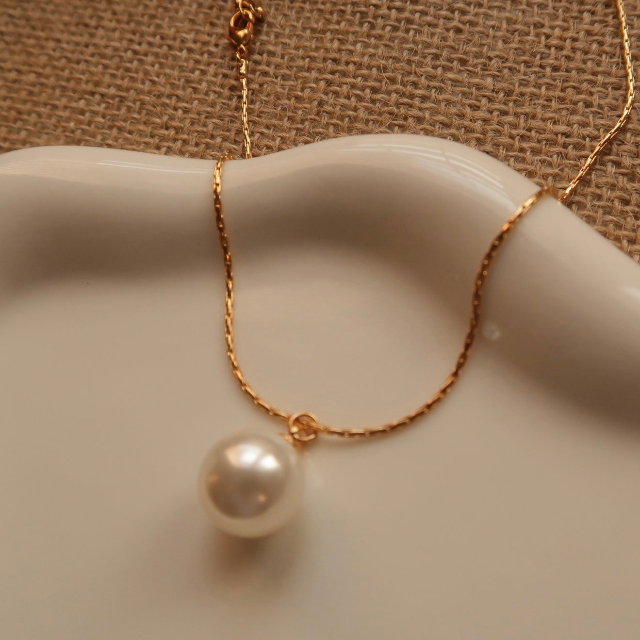 Classic Swarovski Pearl Necklace