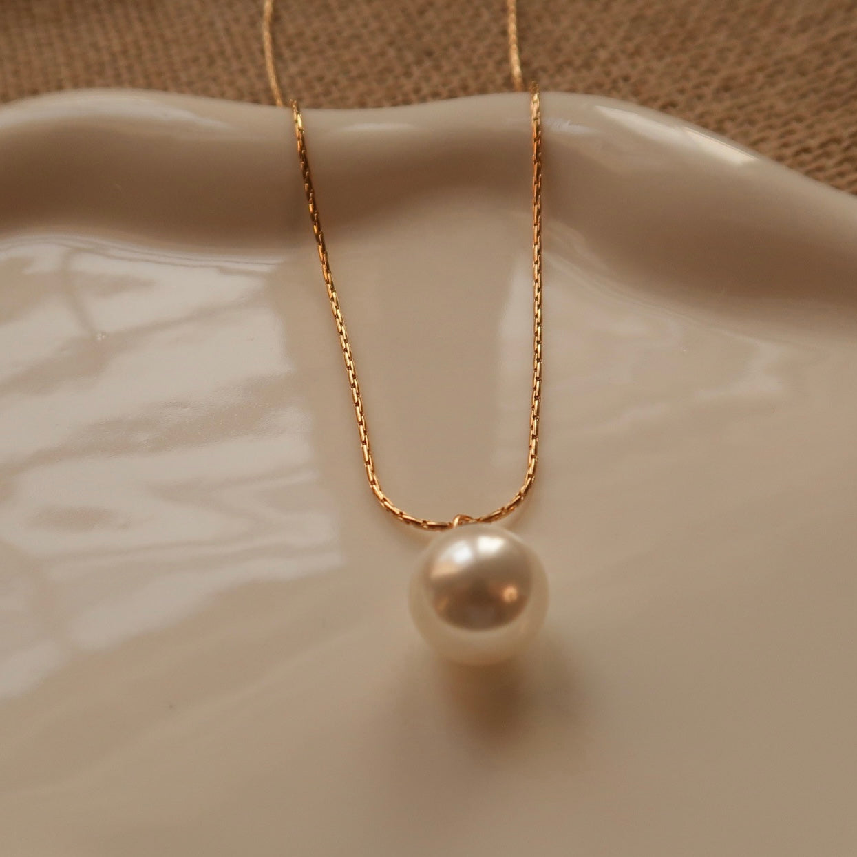 Classic Swarovski Pearl Necklace