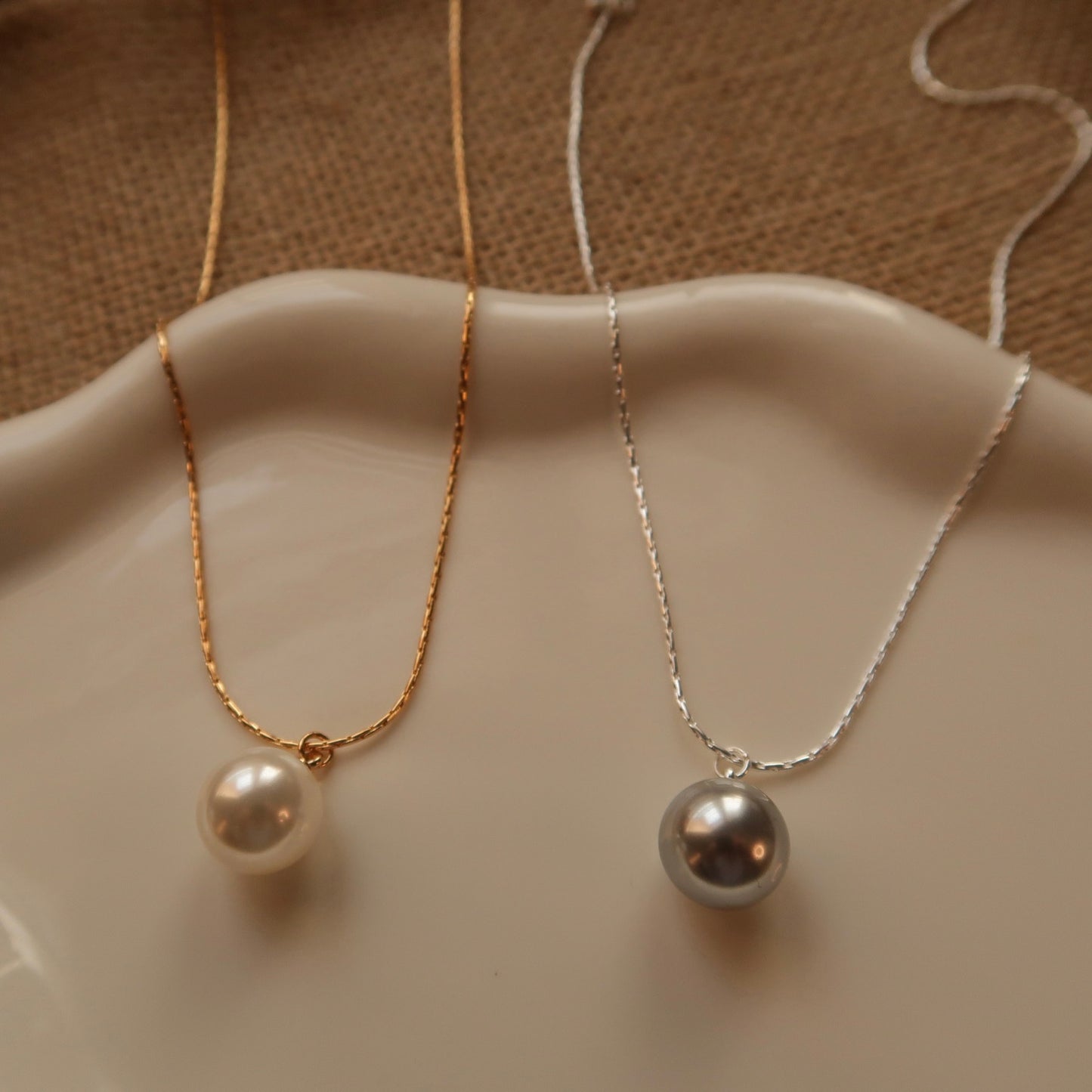 Classic Swarovski Pearl Necklace