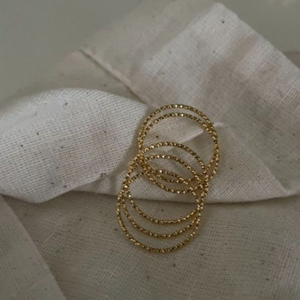 Gold Twisted Ring