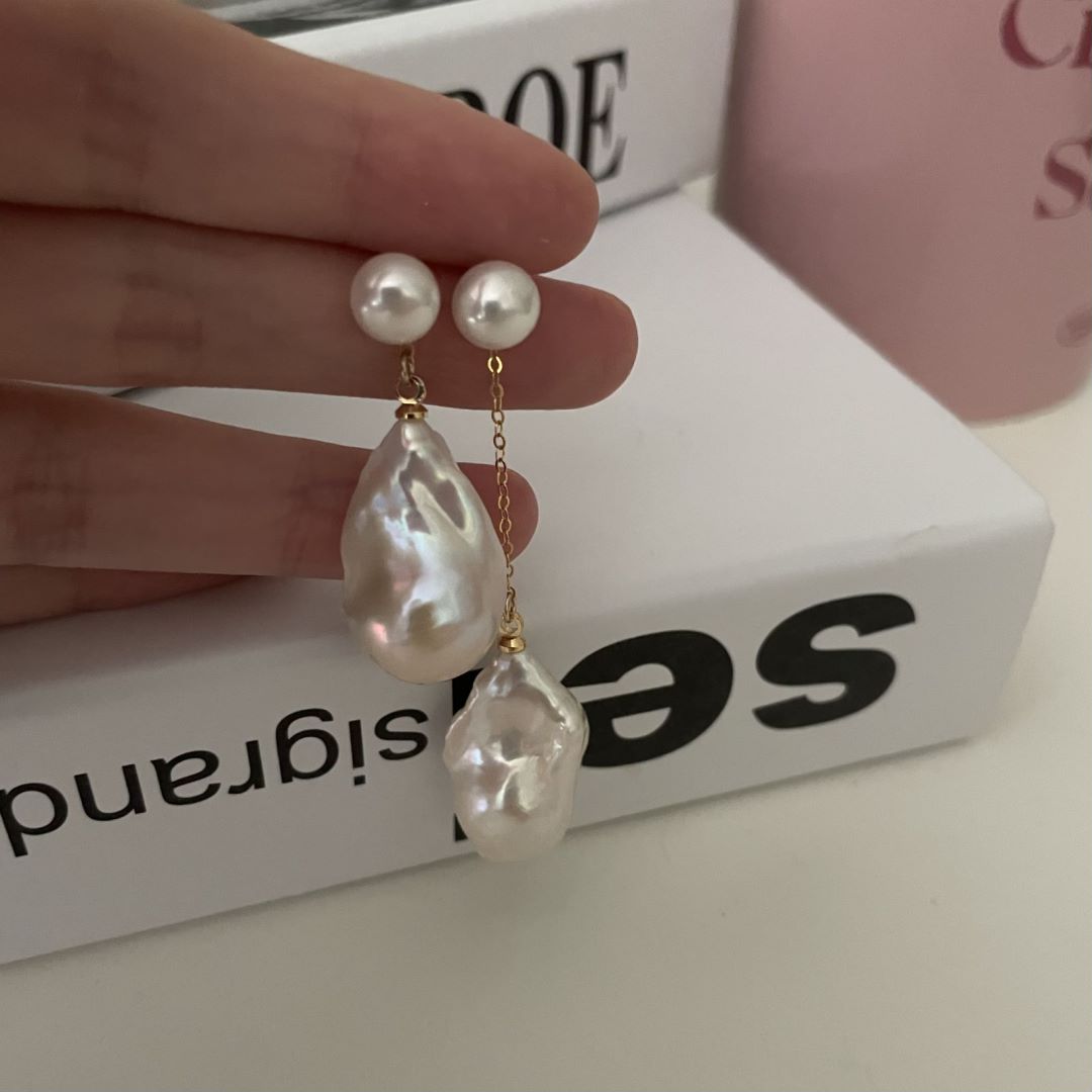 Aurora Baroque Pearl Earringsze