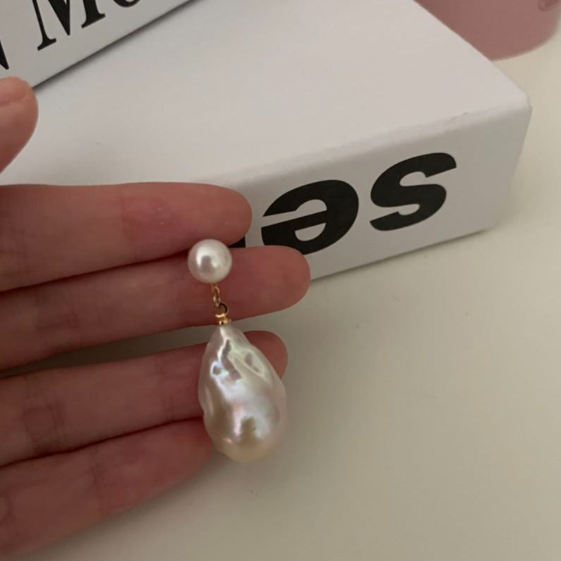 Aurora Baroque Pearl Earringsze